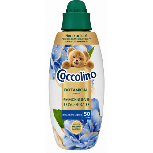 Парфумований еліксир для білизни Coccolino Botanicals «Небесна свіжість», 50 прань, 750 мл